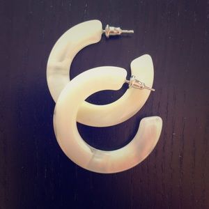 Machete Kate Opal Hoops